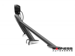 Ford Bronco Bull Bar - Front - Factory Bumper - ZROADZ - Prerunner Bar - 4in Round Amber LED